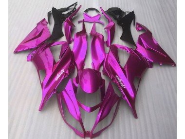 2016-2019 Rose Bonbon Brillant Kawasaki ZX10R Carénage Moto