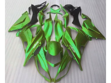 2016-2019 Vert Bonbon Brillant Kawasaki ZX10R Carénage Moto