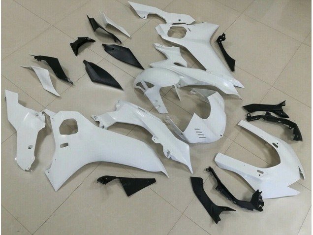 2017-2021 Blanc Brillant Yamaha R6 Carénage Moto 2017-2021 Blanc Brillant Yamaha R6 Carénage Moto