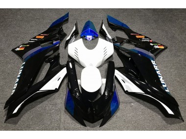2017-2021 Bleu Foncé Personnalisé Yamaha R6 Carénage Moto