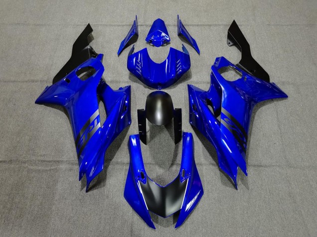 2017-2021 Bleu & Noir Yamaha R6 Carénage Moto 2017-2021 Bleu & Noir Yamaha R6 Carénage Moto