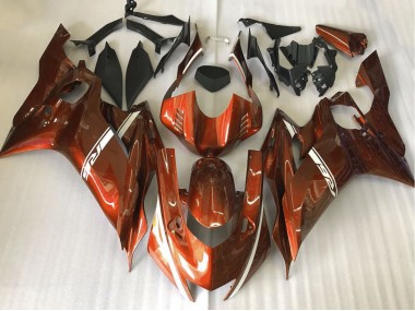 2017-2021 Orange Foncé Yamaha R6 Carénage Moto