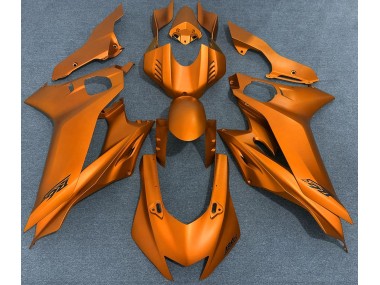 2017-2021 Orange Vif Mat Yamaha R6 Carénage Moto