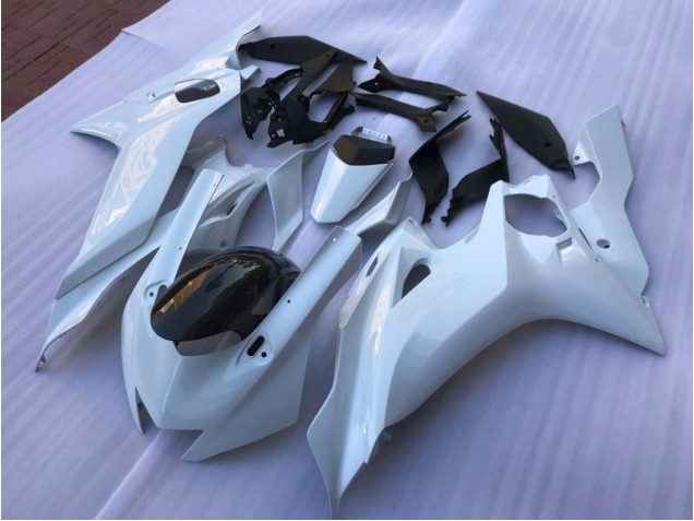 2017-2021 Perle Blanche Yamaha R6 Carénage Moto 2017-2021 Perle Blanche Yamaha R6 Carénage Moto