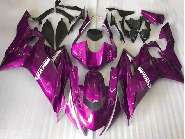 2017-2021 Rose Vif Yamaha R6 Carénage Moto 2017-2021 Rose Vif Yamaha R6 Carénage Moto