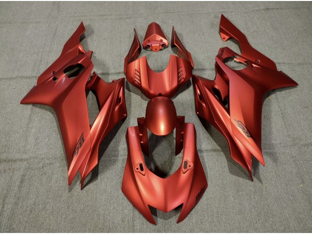 2017-2021 Rouge Mat Yamaha R6 Carénage Moto 2017-2021 Rouge Mat Yamaha R6 Carénage Moto