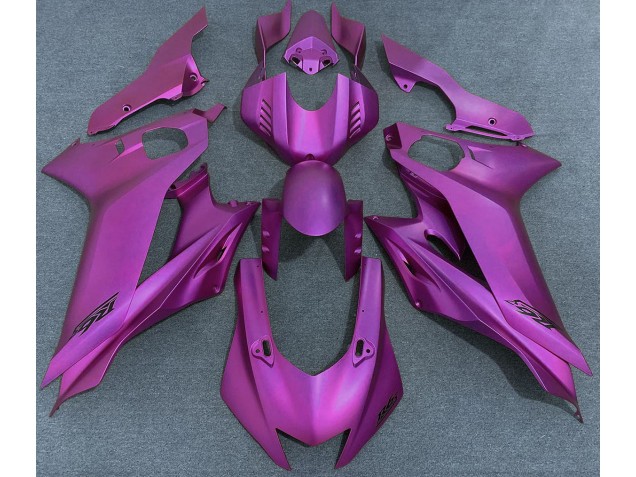 2017-2021 Violet Vif Mat Yamaha R6 Carénage Moto 2017-2021 Violet Vif Mat Yamaha R6 Carénage Moto