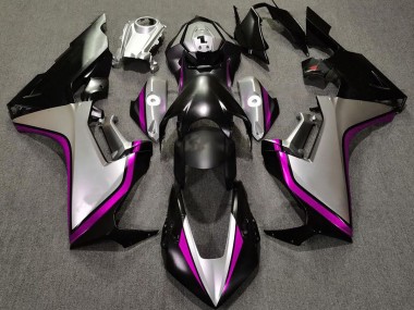 2017-2023 Argent & Noir & Rose Honda CBR1000RR Carénage Moto