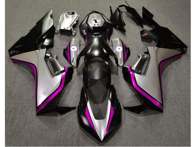 2017-2023 Argent & Noir & Rose Honda CBR1000RR Carénage Moto 2017-2023 Argent & Noir & Rose Honda CBR1000RR Carénage Moto