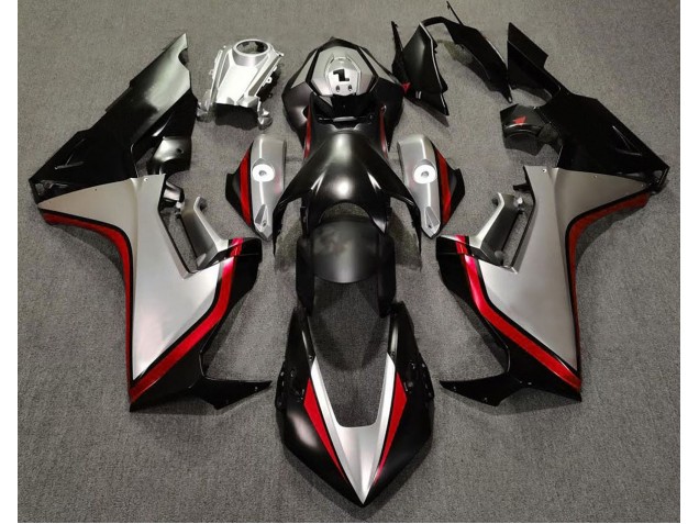 2017-2023 Argent & Noir & Rouge Honda CBR1000RR Carénage Moto 2017-2023 Argent & Noir & Rouge Honda CBR1000RR Carénage Moto