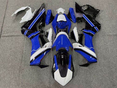 2017-2023 Bleu Brillant Blanc & Noir Honda CBR1000RR Carénage Moto
