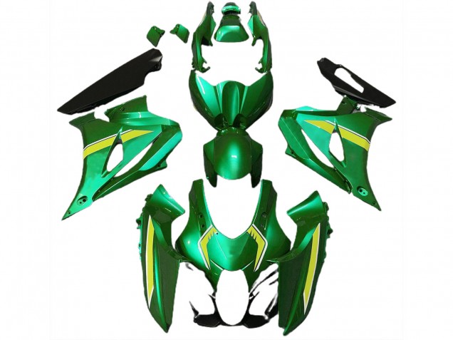2017-2023 Style De Crosse Vert Suzuki GSXR 1000 Carénage Moto 2017-2023 Style De Crosse Vert Suzuki GSXR 1000 Carénage Moto