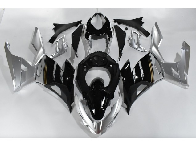 2018-2023 Argent & Noir Kawasaki Ninja 400 Carénage Moto 2018-2023 Argent & Noir Kawasaki Ninja 400 Carénage Moto