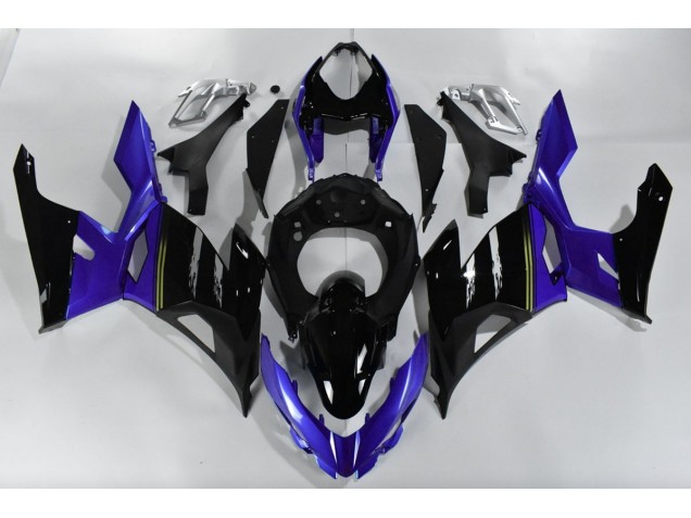 2018-2023 Violet & Noir Kawasaki Ninja 400 Carénage Moto